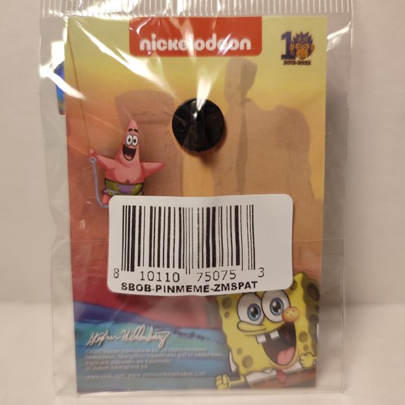Surprised Patrick Spongebob Limited Edition Enamel Pin - Picture 2 of 3
